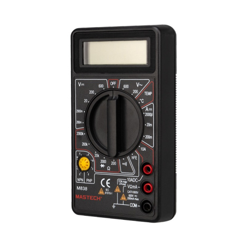 картинка Портативный мультиметр M838 MASTECH от магазина Сантехстрой