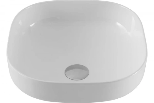 картинка Раковина керамическая накладная Aquanet ELEGANT-1 380x380x150, белый (326058) 00326058 от магазина Сантехстрой