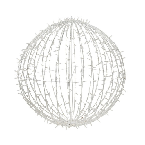 картинка Шар светодиодный 230V,  диаметр 90 см,  372 светодиода,  цвет белый от магазина Сантехстрой