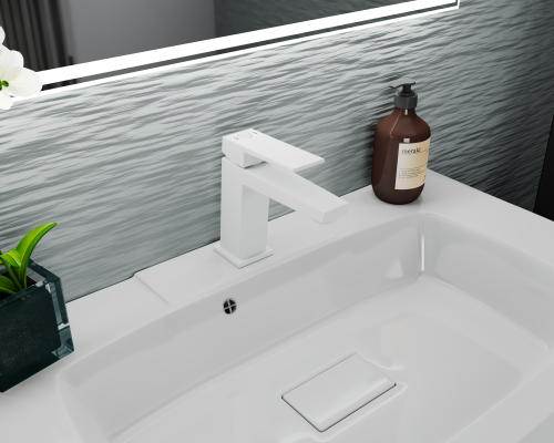 картинка Смеситель для умывальника RUSH Thira (TR3635-12White) от магазина Сантехстрой