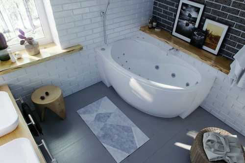 картинка Бетта 170 лев.пустая с фр.экр. от магазина Сантехстрой