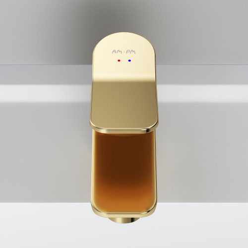 картинка F85A02199 X-Joy, смеситель для умывальника излив 100 мм, золото от магазина Сантехстрой