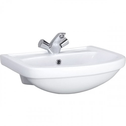 картинка Раковина мебельная AQUATON 520х440х195 санфаянс, белый (131201S0011B0) от магазина Сантехстрой