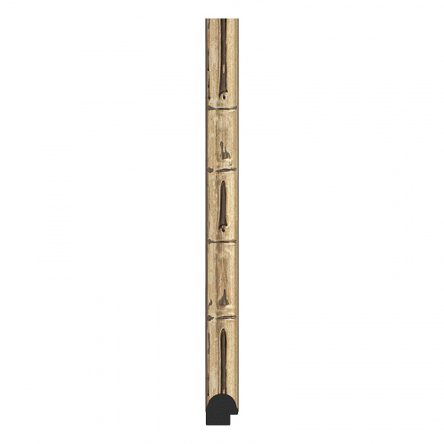 картинка Зеркало Evoform Definite 67х47 BY 0625 в багетной раме - Серебряный бамбук 24 мм от магазина Сантехстрой