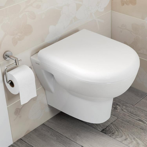 картинка Унитаз Vitra Zentrum Rim-Ex 5795B003-0075 подвесной без сиденья от магазина Сантехстрой