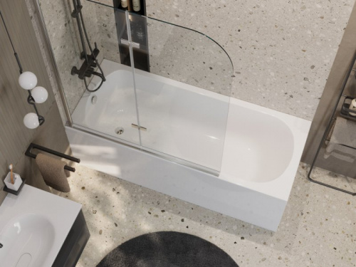 картинка Акриловая ванна пристенная CEZARES ECO-175-75-41-W37 от магазина Сантехстрой