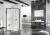 картинка Душевой уголок Ravak Pivot PSKK3 80x80 37644300Z1 профиль Черный стекло Transparent от магазина Сантехстрой