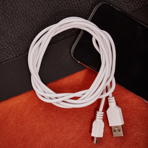 картинка Кабель USB-mini USB/PVC/white/1,8m/REXANT от магазина Сантехстрой