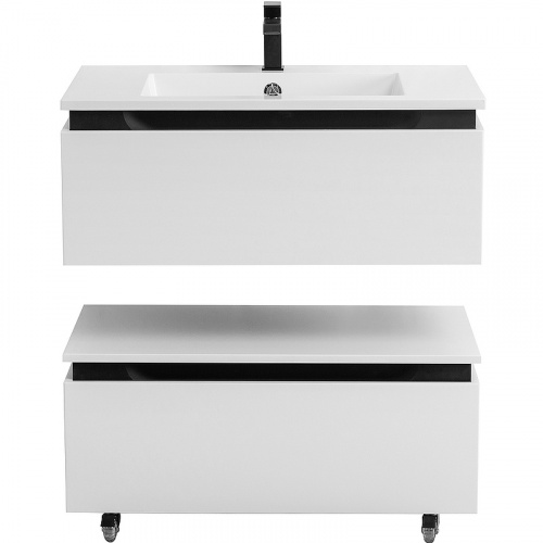 картинка Тумба Cezares Slider 80 SLIDER-800-1C-PI-BO Bianco Opaco от магазина Сантехстрой