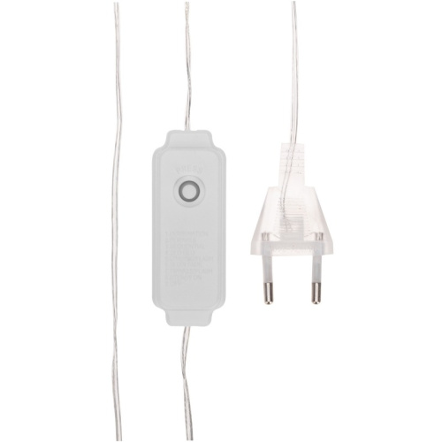 картинка Гирлянда роса Фейерверк с контроллером 20м,  500LED,  цвет свечения теплый белый,  на катушке NEON-NIGHT от магазина Сантехстрой