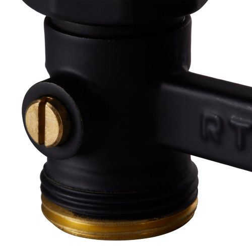 картинка Узел нижнего подключения Royal Thermo прямой 1/2quot;х3/4quot; EK (черный) от магазина Сантехстрой