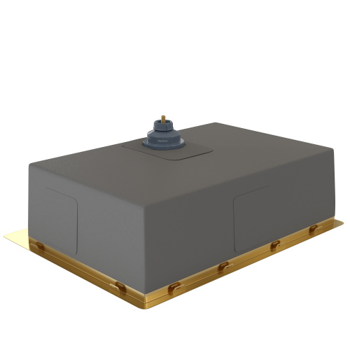 картинка Кухонная мойка Reflexion Iseo RX2265GD брашированное золото от магазина Сантехстрой