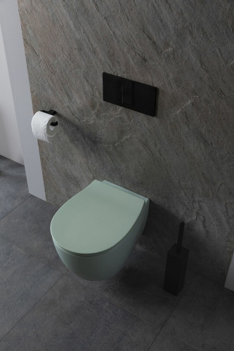 картинка Унитаз Allen Brau Fantasy 4.11004.MT подвесной Мятный без сиденья от магазина Сантехстрой