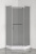 картинка Душевое ограждение LORANTO 90х90х200 с низким поддоном 13см, серое закаленное стекло 6 мм, профиль сатин (CS-816S B 90 (GRAY)) от магазина Сантехстрой