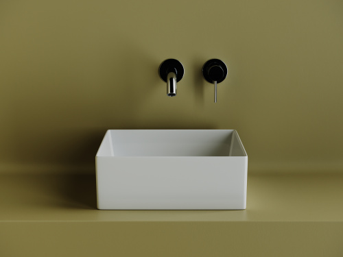 картинка Раковина-столешница Ceramica Nova цвет Белый Квадратная CN6068 от магазина Сантехстрой