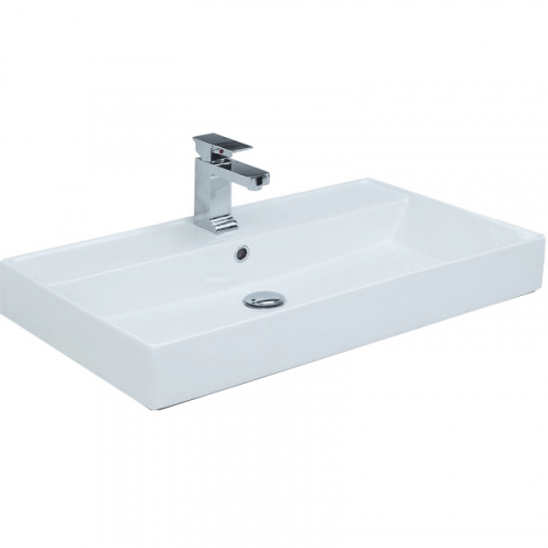 картинка Комплект мебели Aquanet для ванной 242295 Серый от магазина Сантехстрой