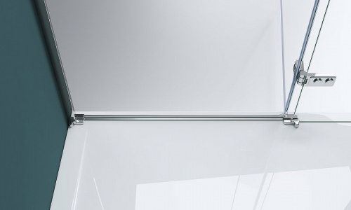 картинка Душевая дверь BelBagno Kraft 100 KRAFT-B-12-60/40-C-Cr-L профиль Хром стекло прозрачное от магазина Сантехстрой