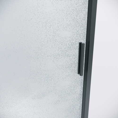 картинка Боковая стенка Grossman Style 200.K33.05.90.21.02 (90х195) черный матовый,стекло шиншилла, 1 место от магазина Сантехстрой