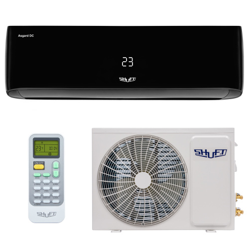 картинка Сплит-система инверторного типа SHUFT Asgard DC Black SFTHAI-12HN8/BL комплект от магазина Сантехстрой