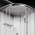 картинка W94C-401-090MT X-Joy кабина душевая  90x90, 1/4 круга,  профиль мат.хром, стекло прозрачное от магазина Сантехстрой