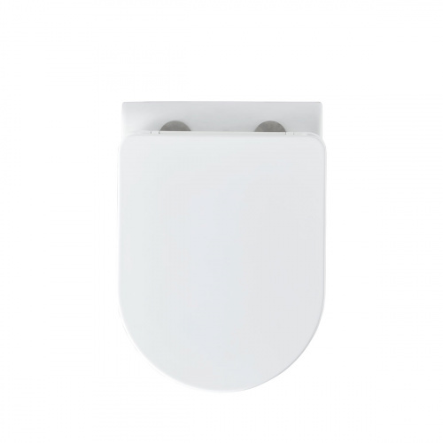 картинка Унитаз подвесной Tornado Piatti VT1-11T, цвет белый, ультратонкое soft-close сиденье от магазина Сантехстрой
