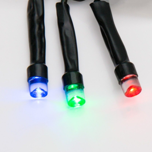 картинка Гирлянда светодиодная универсальная 120 LED МУЛЬТИКОЛОР 12 метров с контроллером от магазина Сантехстрой