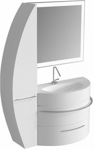 картинка Шкаф пенал De Aqua Эскалада RS1 35 L 167406 подвесной Белый от магазина Сантехстрой