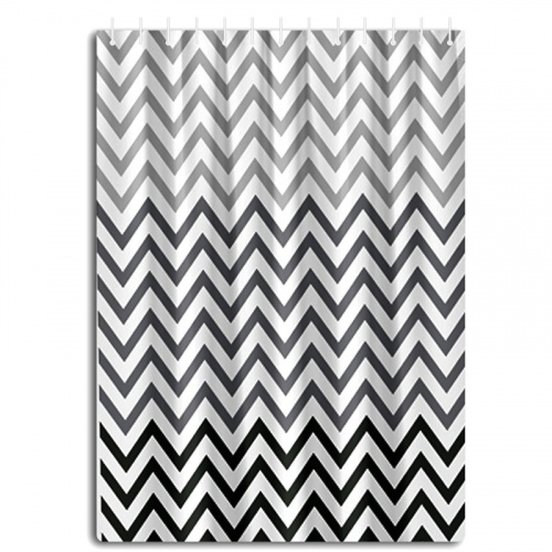 картинка Штора для ванной Haiba узор (HB75005) от магазина Сантехстрой