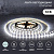 картинка Лента светодиодная 12В,  SMD5050, 14,4Вт/м,  60 LED/м,  6500К,  10мм,  5м,  для БП с клеммами,  IP20 LAMPER от магазина Сантехстрой