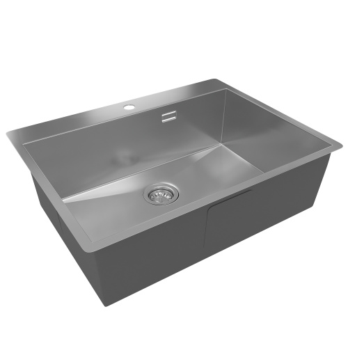 картинка Кухонная мойка Reflexion Iseo RX2265SS полированная сталь от магазина Сантехстрой