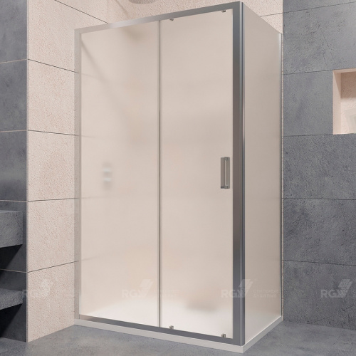 картинка Душевой уголок RGW Passage PA-76 120х120 35087622-21 профиль Хром стекло матовое-сатинат от магазина Сантехстрой