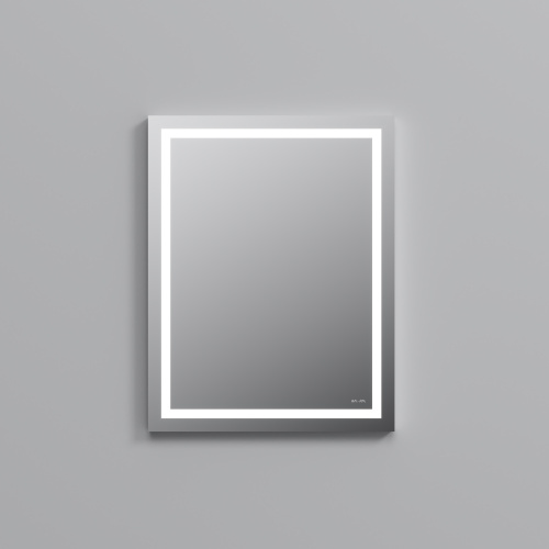 картинка M91AMOX0651WG Универсальное зеркало настенное с контурной LED-подсветкой, 65 см от магазина Сантехстрой