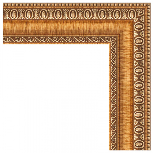 картинка Зеркало Evoform Definite 85х65 BY 3170 в багетной раме - Золотые бусы на бронзе 60 мм от магазина Сантехстрой