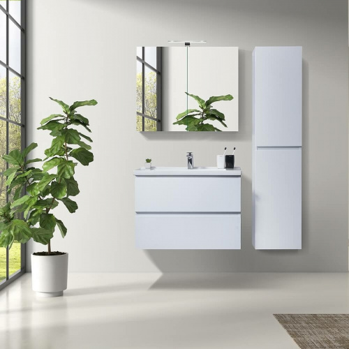 картинка Зеркальный шкаф Orans BC-4023W 60 4023600W с подсветкой Белый глянец от магазина Сантехстрой