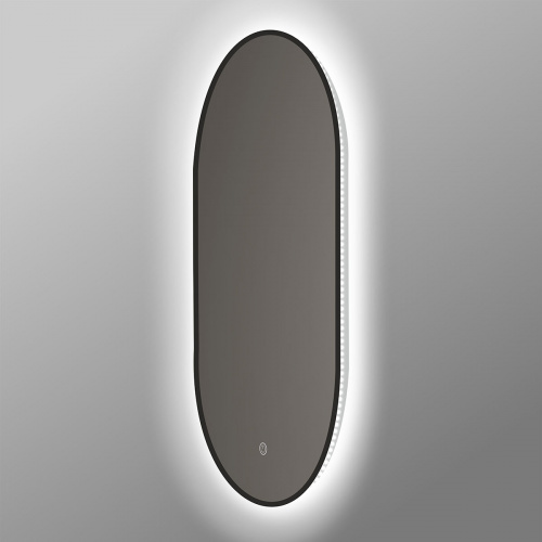 картинка Зеркало LED VLM-3AU900B 500×900 c сенсорным выключателем и диммером от магазина Сантехстрой