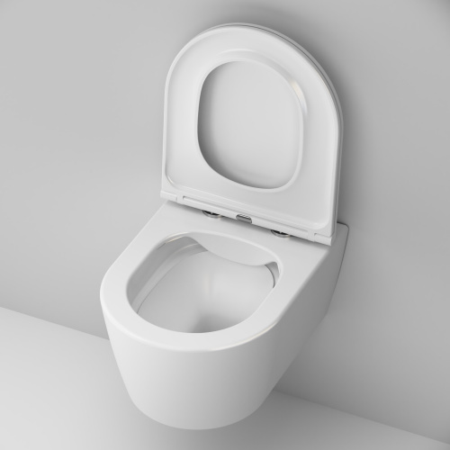 картинка C8F1700SC Func подвесной унитаз 49 см FlashClean с сиденьем микролифт от магазина Сантехстрой