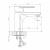 картинка Смеситель для раковины DECOROOM DR72 (DR72011) от магазина Сантехстрой