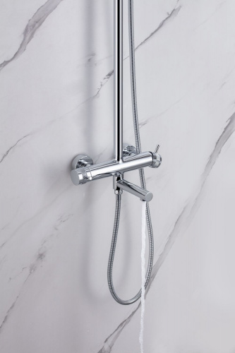 картинка Душевая стойка Allen Brau Priority 5.31A10-00 хром от магазина Сантехстрой