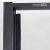 картинка Душевая стенка WasserKRAFT Elbe 74P06-RP80 / Dill 61S06-RP80 80 74P06-RP80 / Dill 61S06-RP80 профиль Черный матовый стекло прозрачное от магазина Сантехстрой