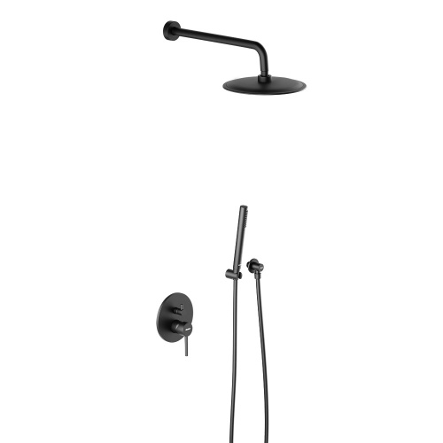 картинка 936520300 Scandinavian Pure встраиваемая душевая система со смесителем для душа, черный от магазина Сантехстрой