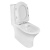 картинка Унитаз напольный Azario FRETTA ROUND N 340х650х770 безободковый, c быстросьемным сиденьем микролифт (AZ-1038A) от магазина Сантехстрой