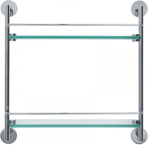 картинка Стеклянная полка Allen Brau Priority 6.31015-00 Хром от магазина Сантехстрой