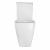картинка Унитаз-компакт Azario MIRADA S 385х620х920 напольный, безободковый в комплекте с бачком и сиденьем микролифт, белый (AZ-1288A) от магазина Сантехстрой