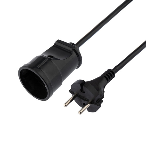 картинка Удлинитель-шнур на рамке PROconnect ПВС 2х0.75, 20 м,  б/з,  6 А,  1300 Вт,  IP20, черный (Сделано в России) от магазина Сантехстрой