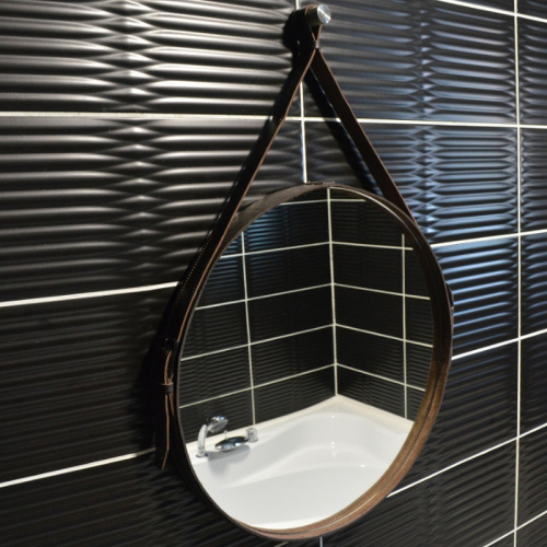 картинка Зеркало Silver mirrors фр-00001313 Коричневое от магазина Сантехстрой