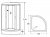 картинка Душевая кабина LORANTO CS-6680-25 F 80х80х215 матовое стекло 4мм, поддон 25 см магазин Сантехстрой являющийся официальным дистрибьютором в России картинка Душевая кабина LORANTO CS-6680-25 F 80х80х215 матовое стекло 4мм, поддон 25 см от магазина Сантехстрой