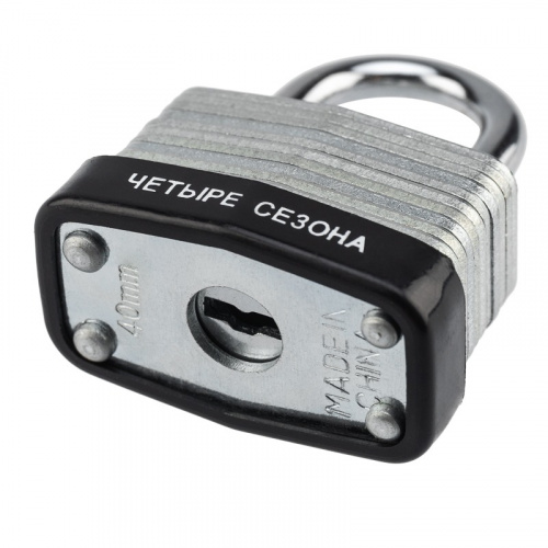 картинка Замок навесной ССН-40 ЧЕТЫРЕ СЕЗОНА от магазина Сантехстрой