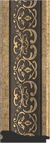 картинка Зеркало Evoform Exclusive 179х119 BY 3631 с фацетом в багетной раме - Вензель серебряный 101 мм от магазина Сантехстрой