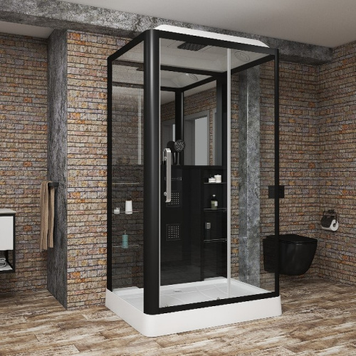 картинка Душевая кабина Grossman 120x90 GR227L с гидромассажем от магазина Сантехстрой