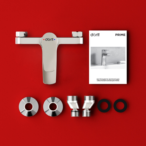 фото d4011000 prime new смеситель для ванны и  душа